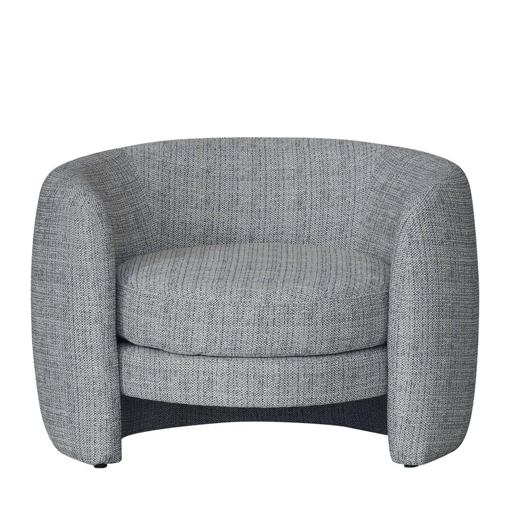 Cora Lounge Chair (Grey Fleck)