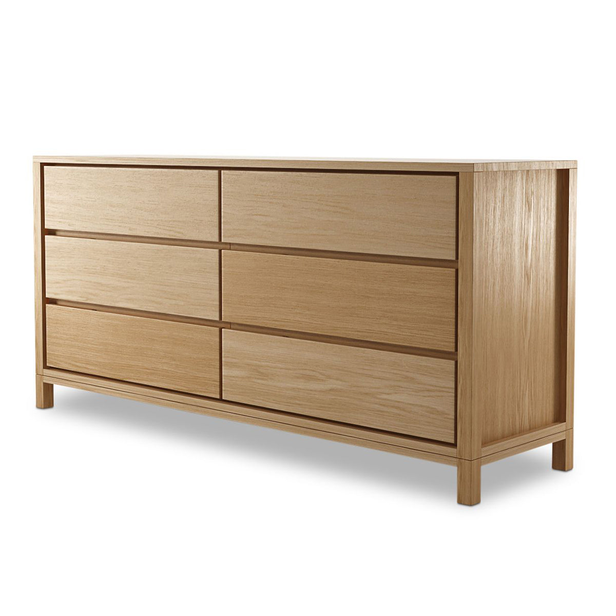 Solid Chest of Drawers - Large (European Oak).