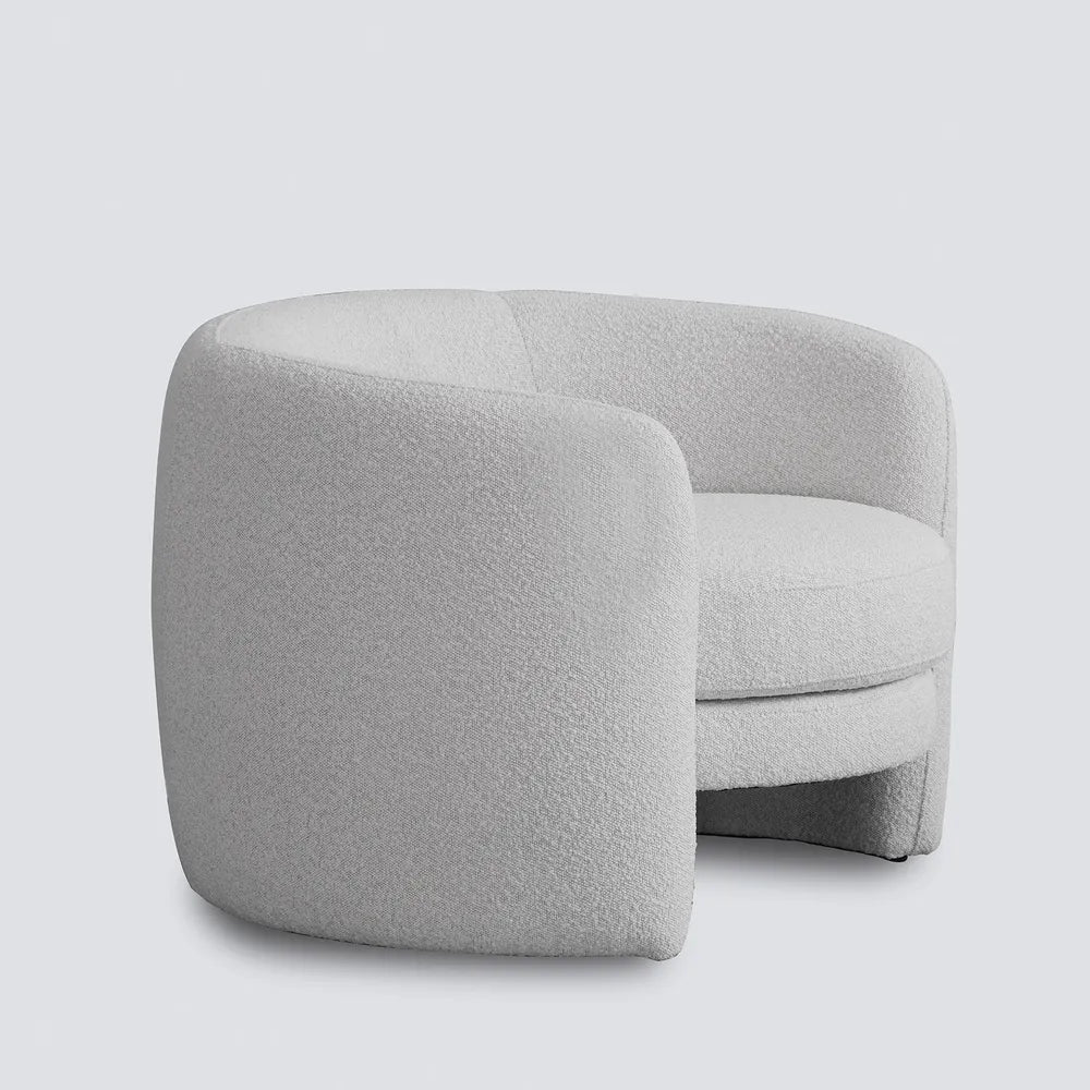 Cora Lounge Chair - Vanilla Boucle