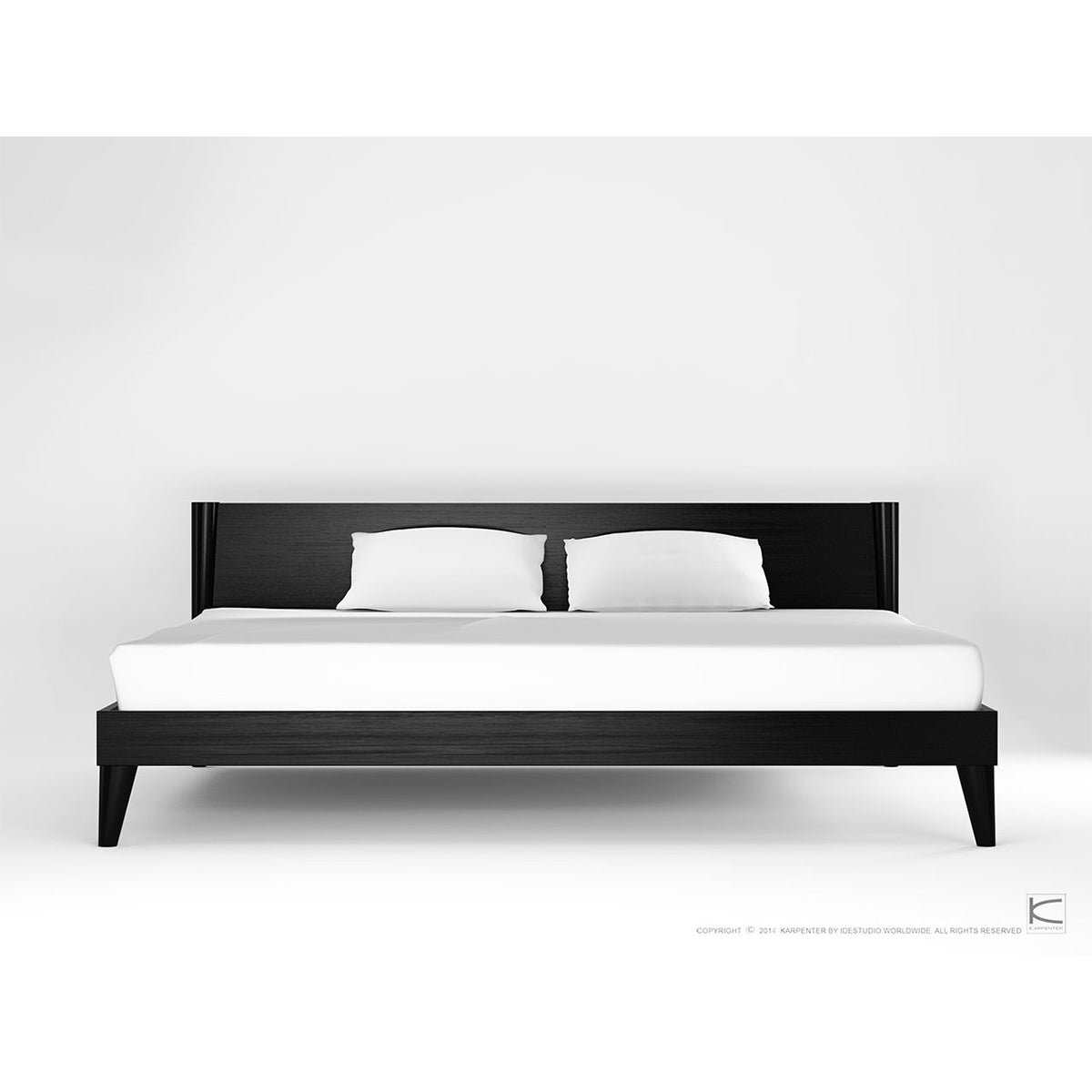 Vintage Bed (Satin Black).