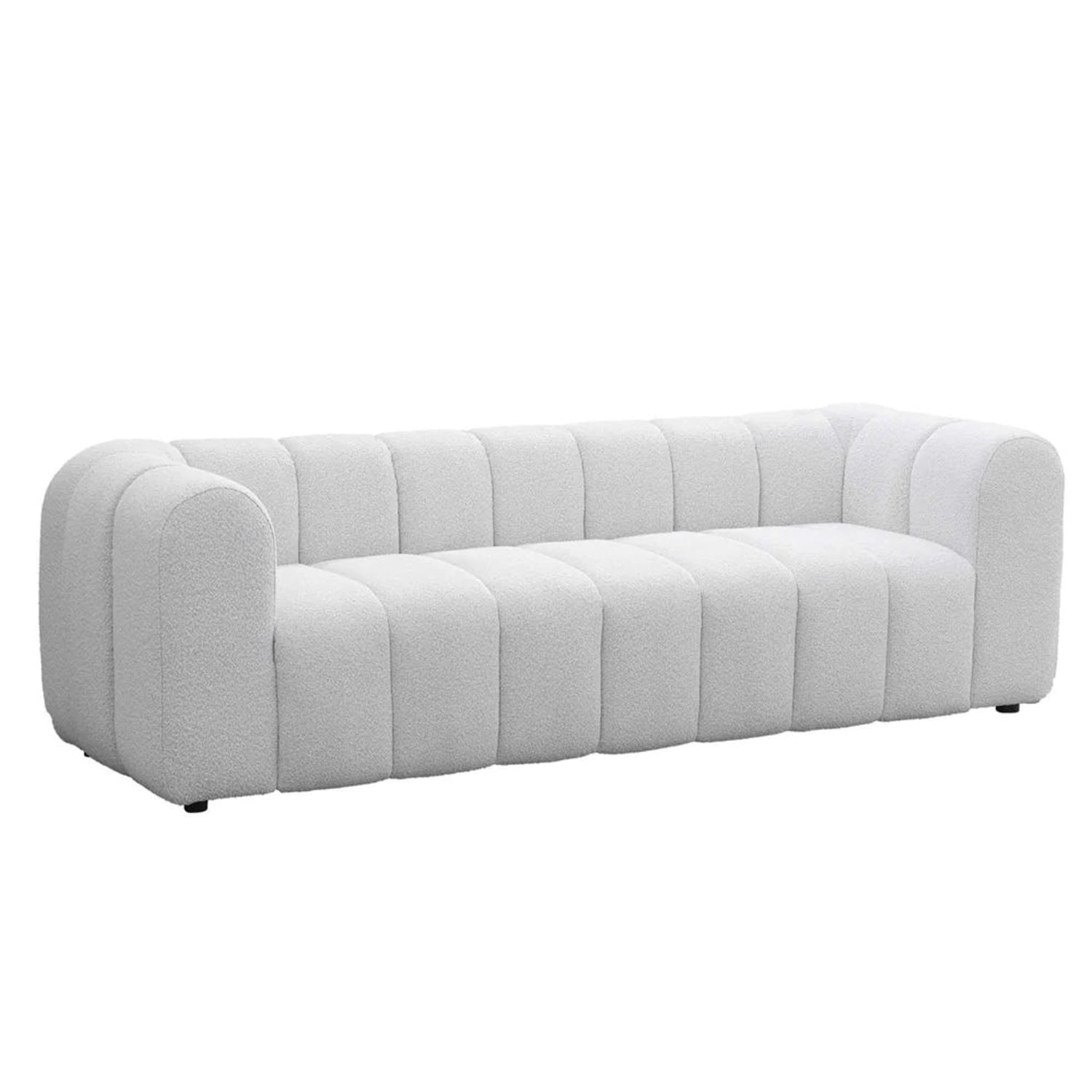 Clarence 3 Seater Sofa (Vanilla Boucle)