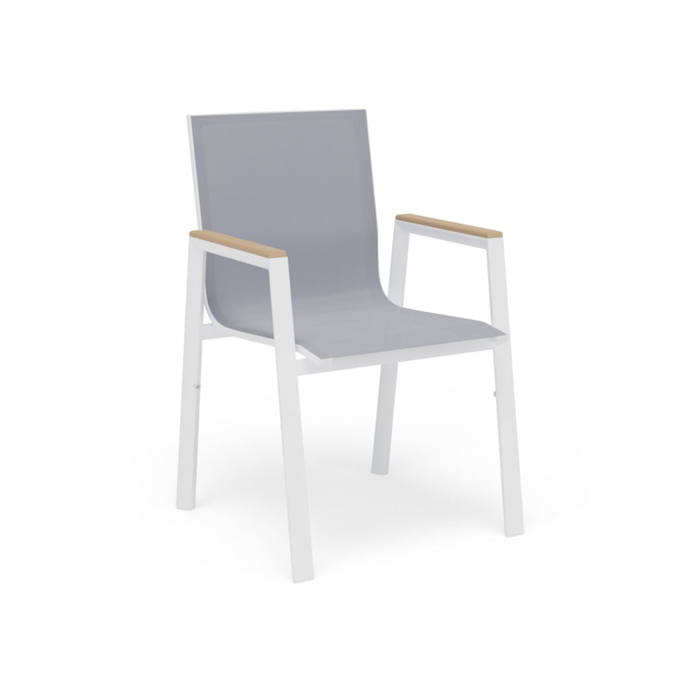 Vydel Outdoor Dining Armchair (White)