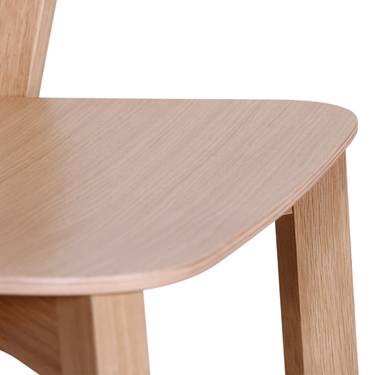 Merano Bar Stool (Natural Oak).