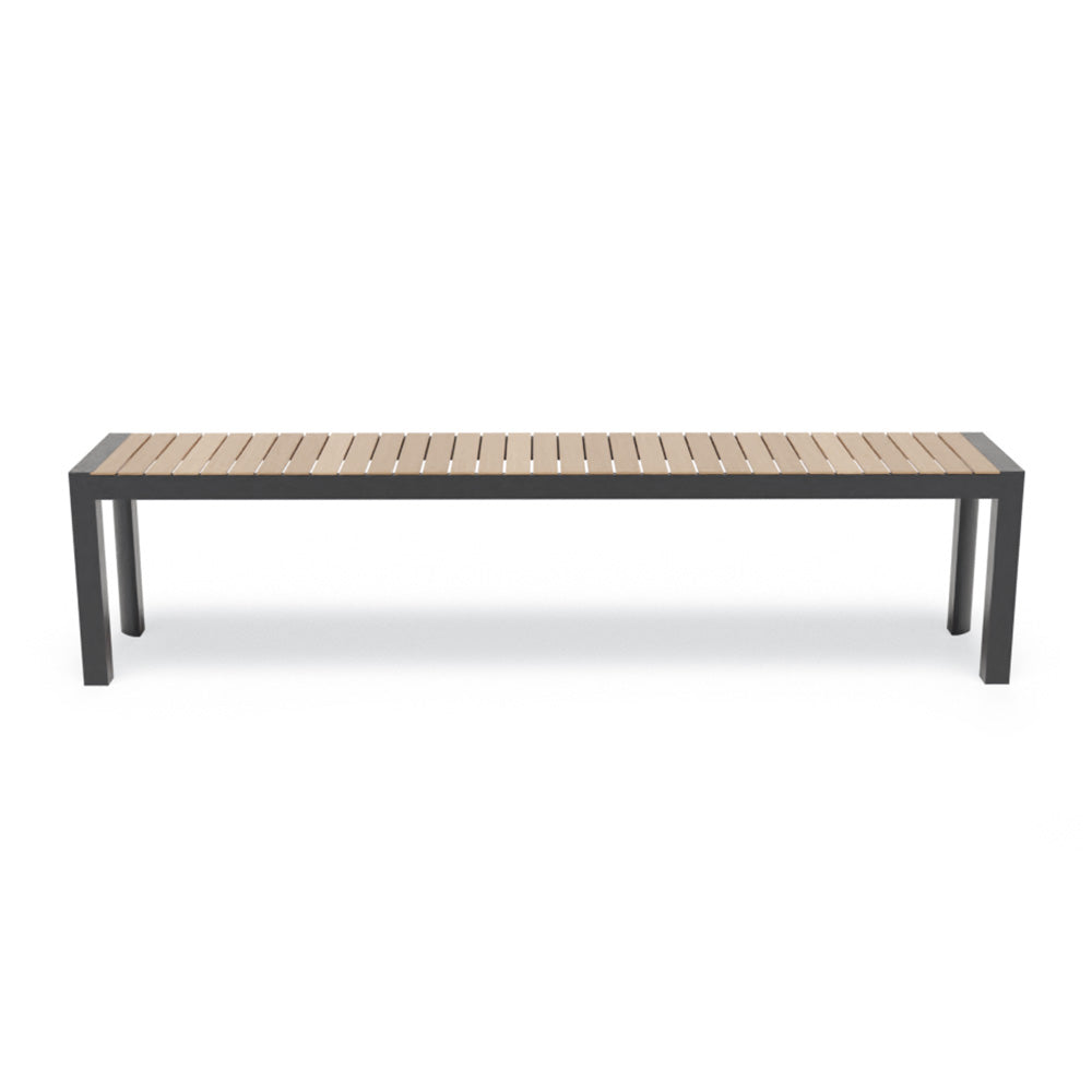 Vydel Outdoor Bench Seat - 1.9m (Charcoal)