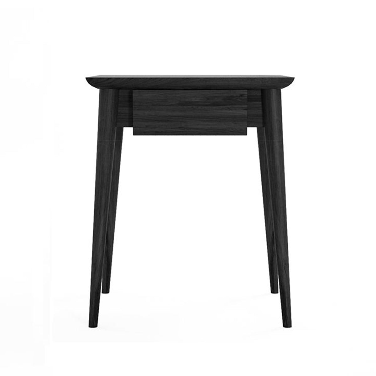 Vintage Bedside Table - Tall (Satin Black).