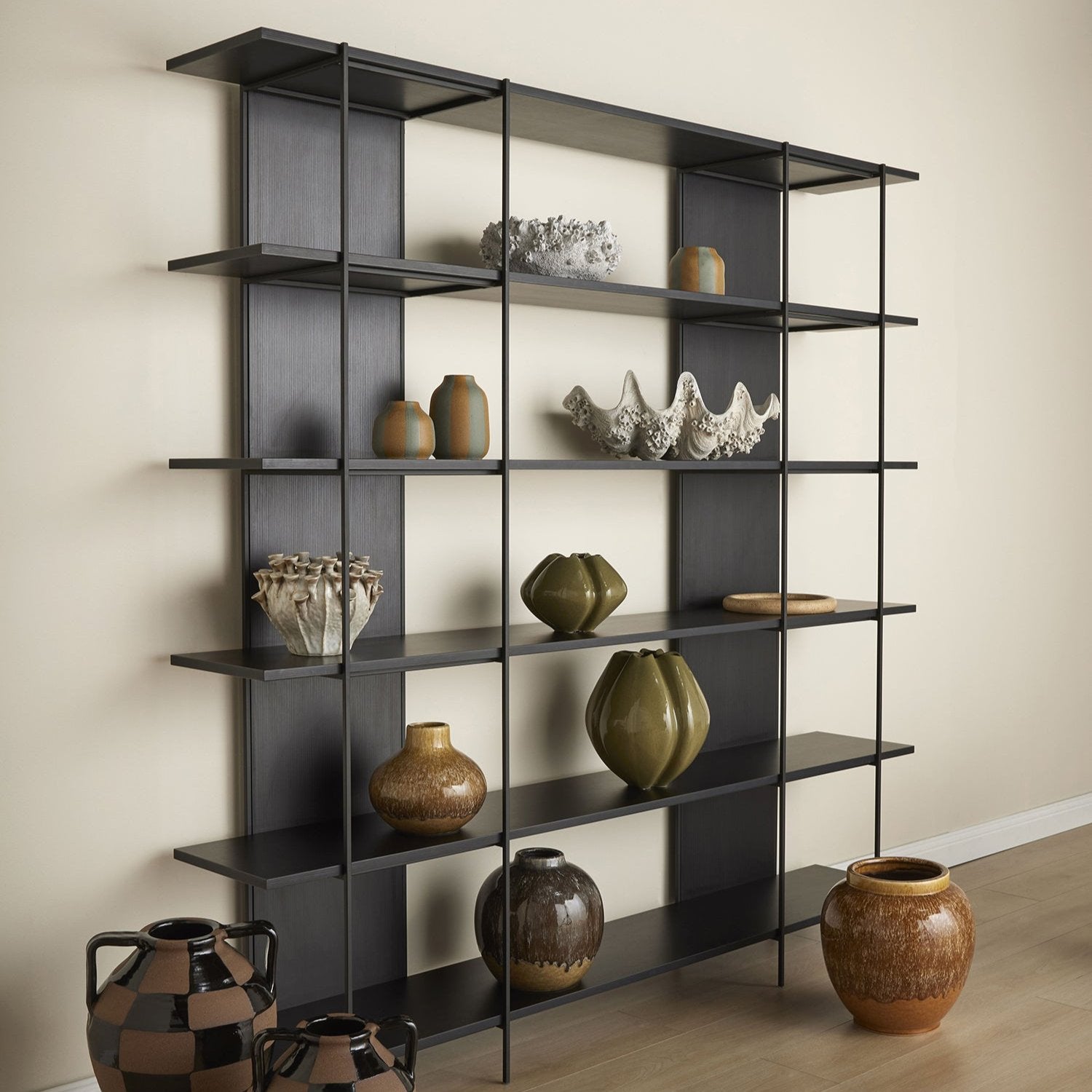 Arris Shelving Unit - Black