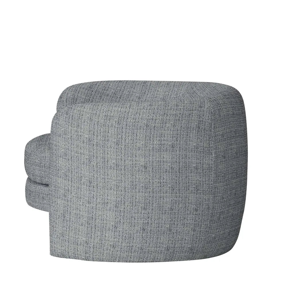 Cora Lounge Chair (Grey Fleck)
