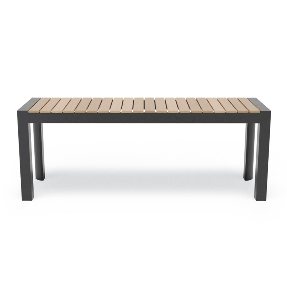 Vydel Outdoor Bench Seat - 1.2m (Charcoal)