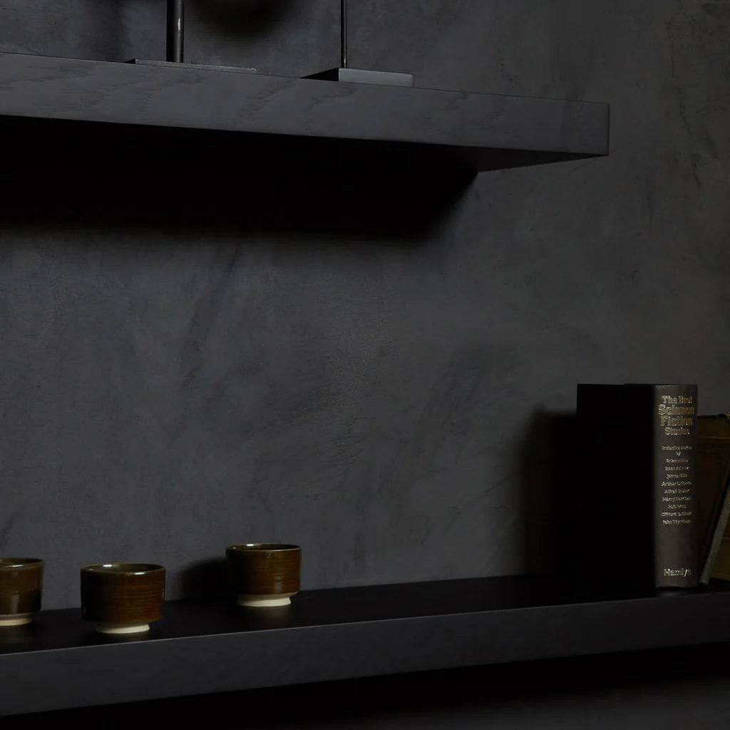 Wall Shelf - Black Oak