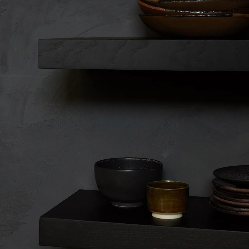 Wall Shelf - Black Oak