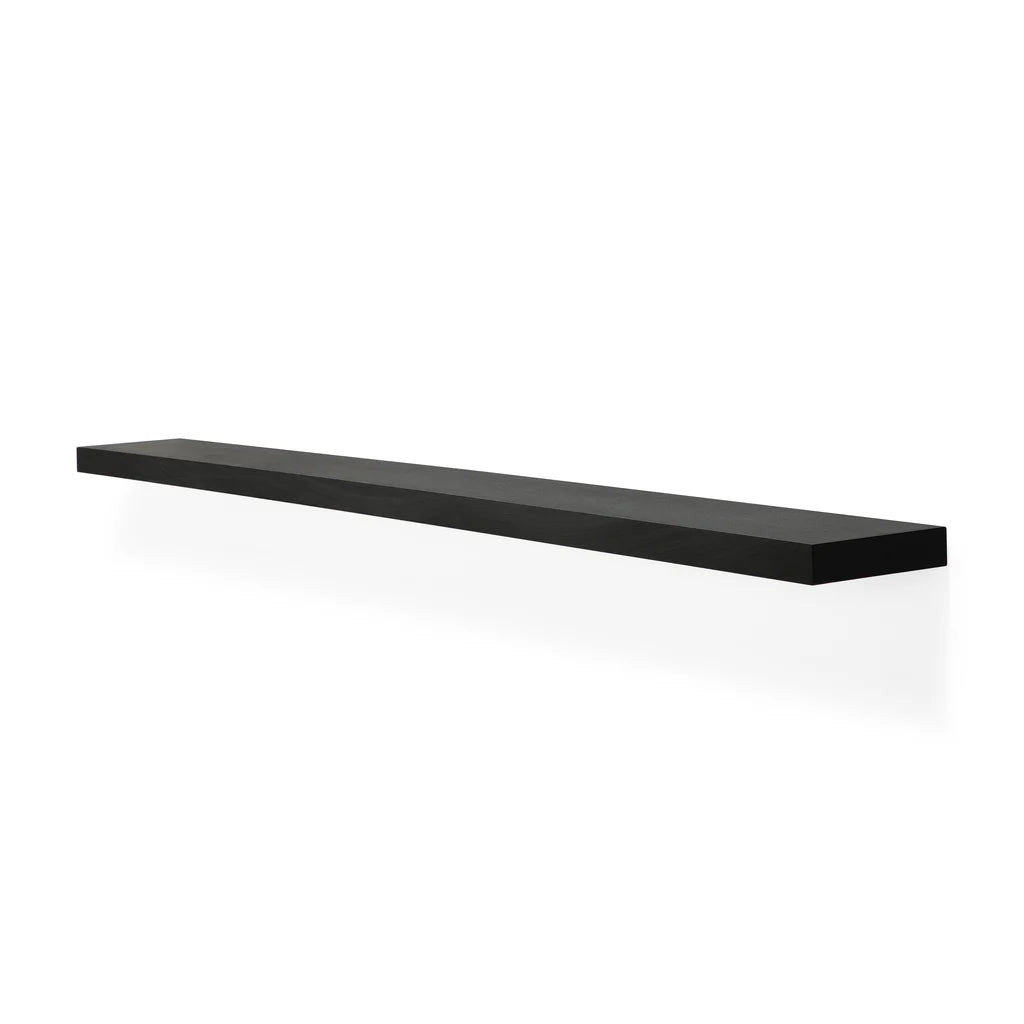 Wall Shelf - Black Oak