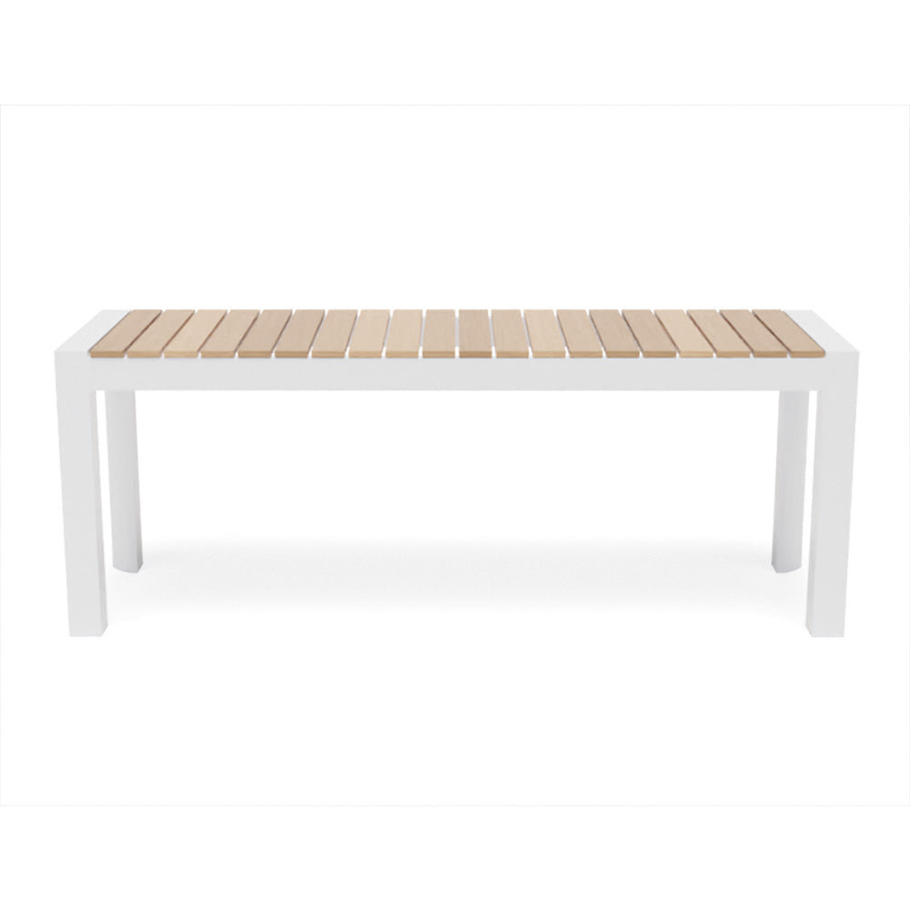 Vydel Outdoor Bench Seat - 1.2m (White)