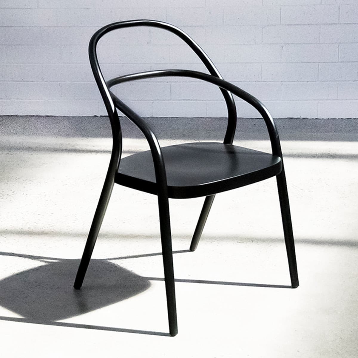 002 Bentwood Chair (Black Stain).