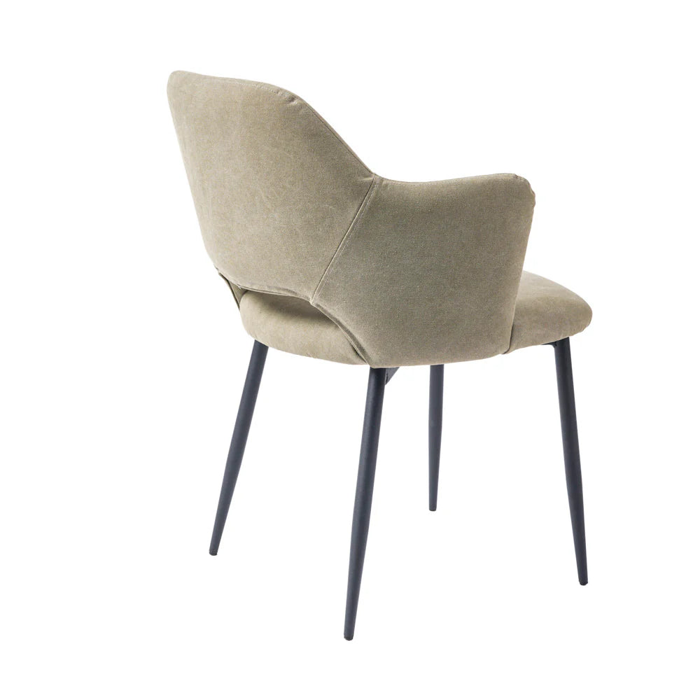 Carlisle Dining Chair - Vintage Cotton Light Green