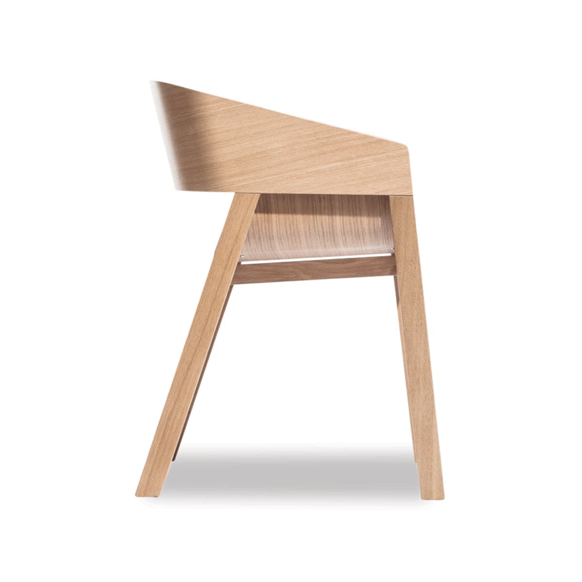 Merano Dining Armchair (Natural Oak).