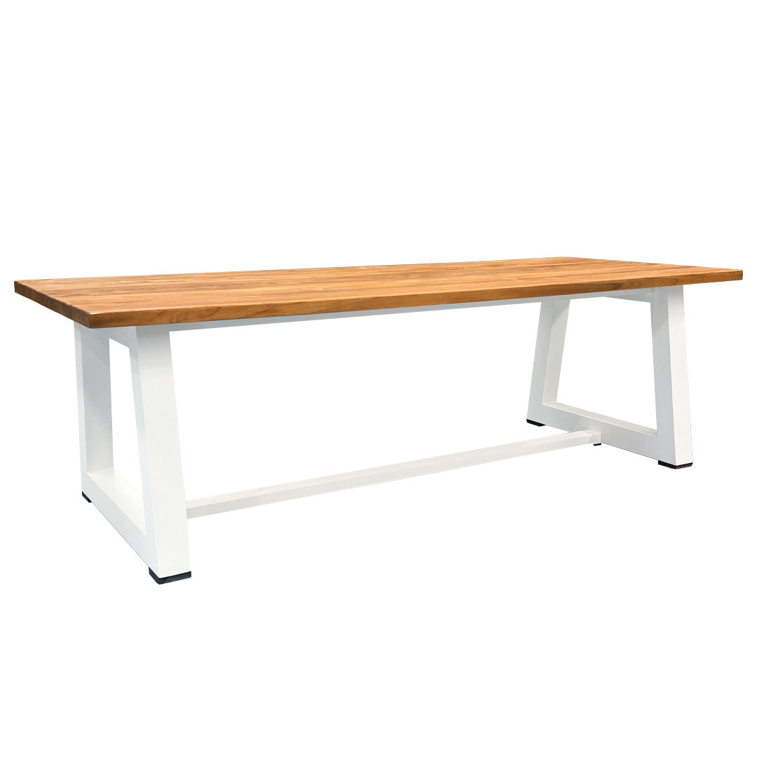Catalina Baja Outdoor Dining Table (White)