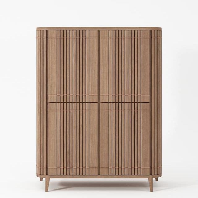 Koppar Cupboard - 4 Doors (FSC Teak).