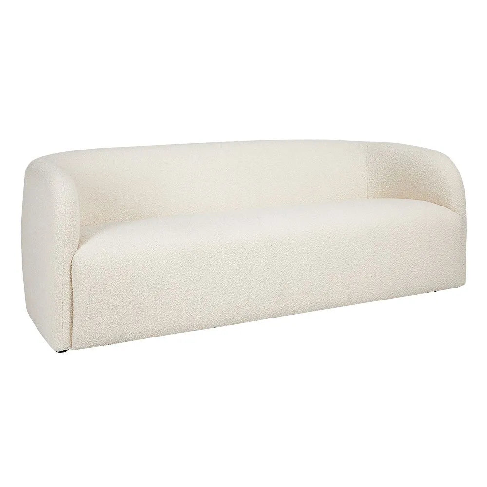 Decker 3 Seater Sofa (Boucle Ivory)