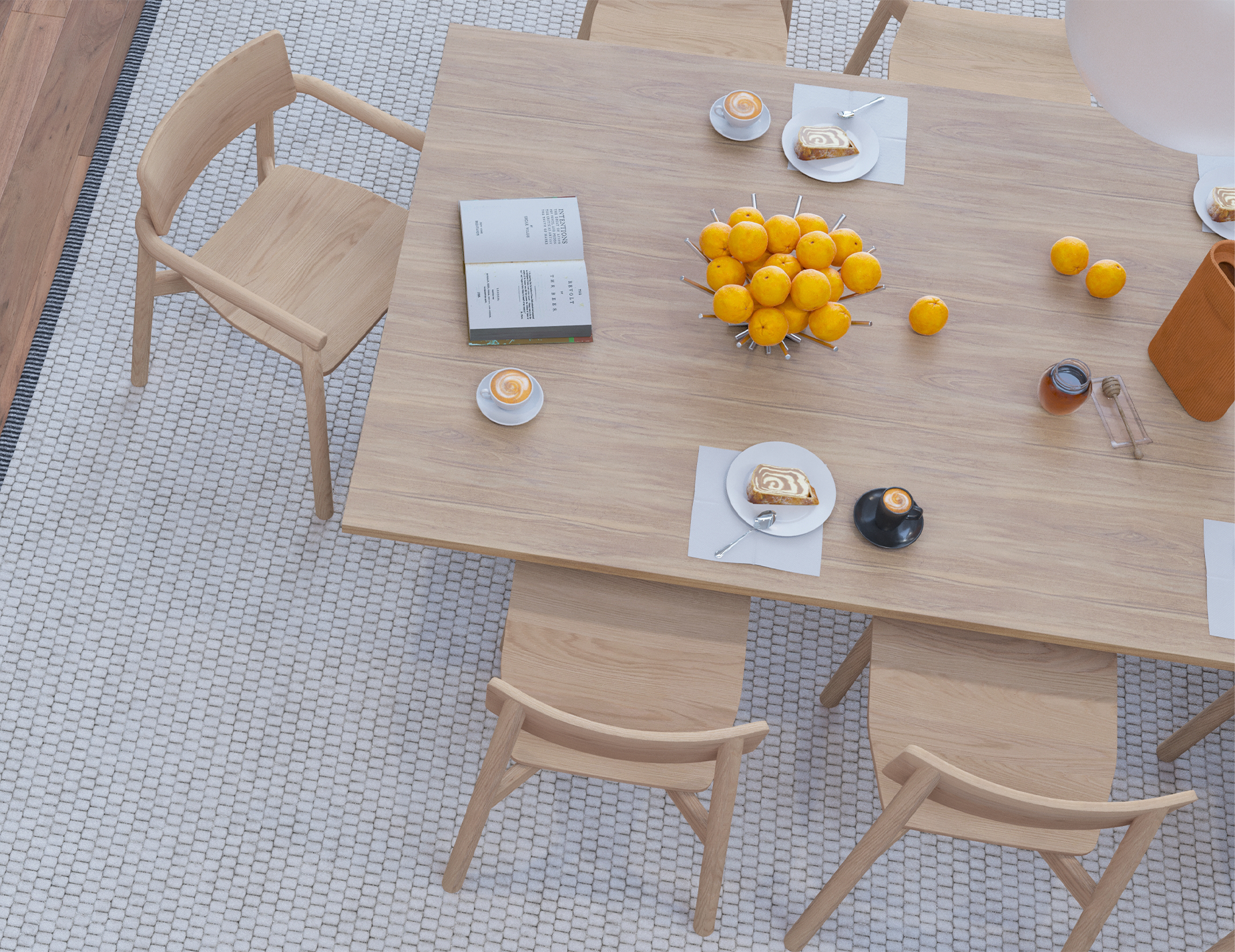 Andi Dining Armchair - Natural Ash