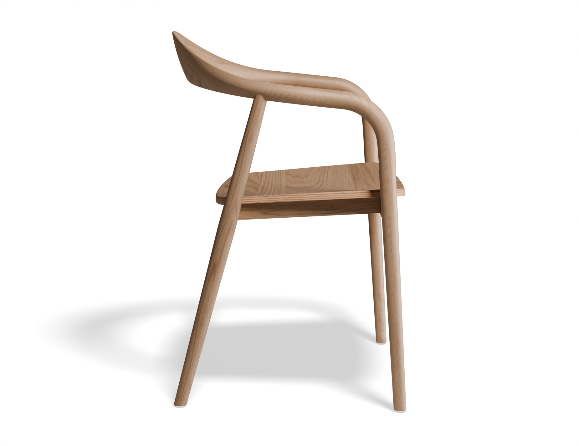 Arki Dining Armchair - Natural Ash