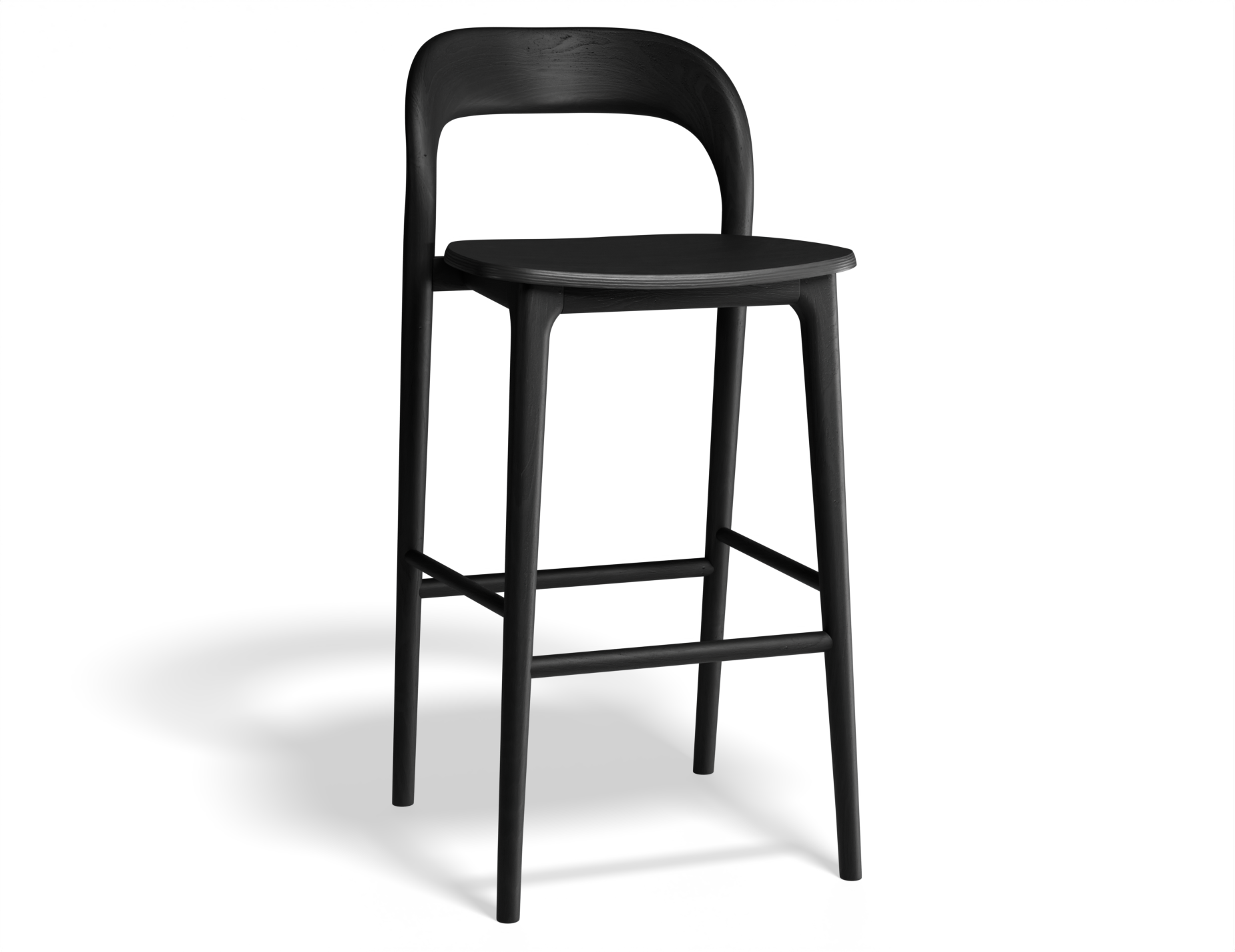 Mia Bar Stool - Black