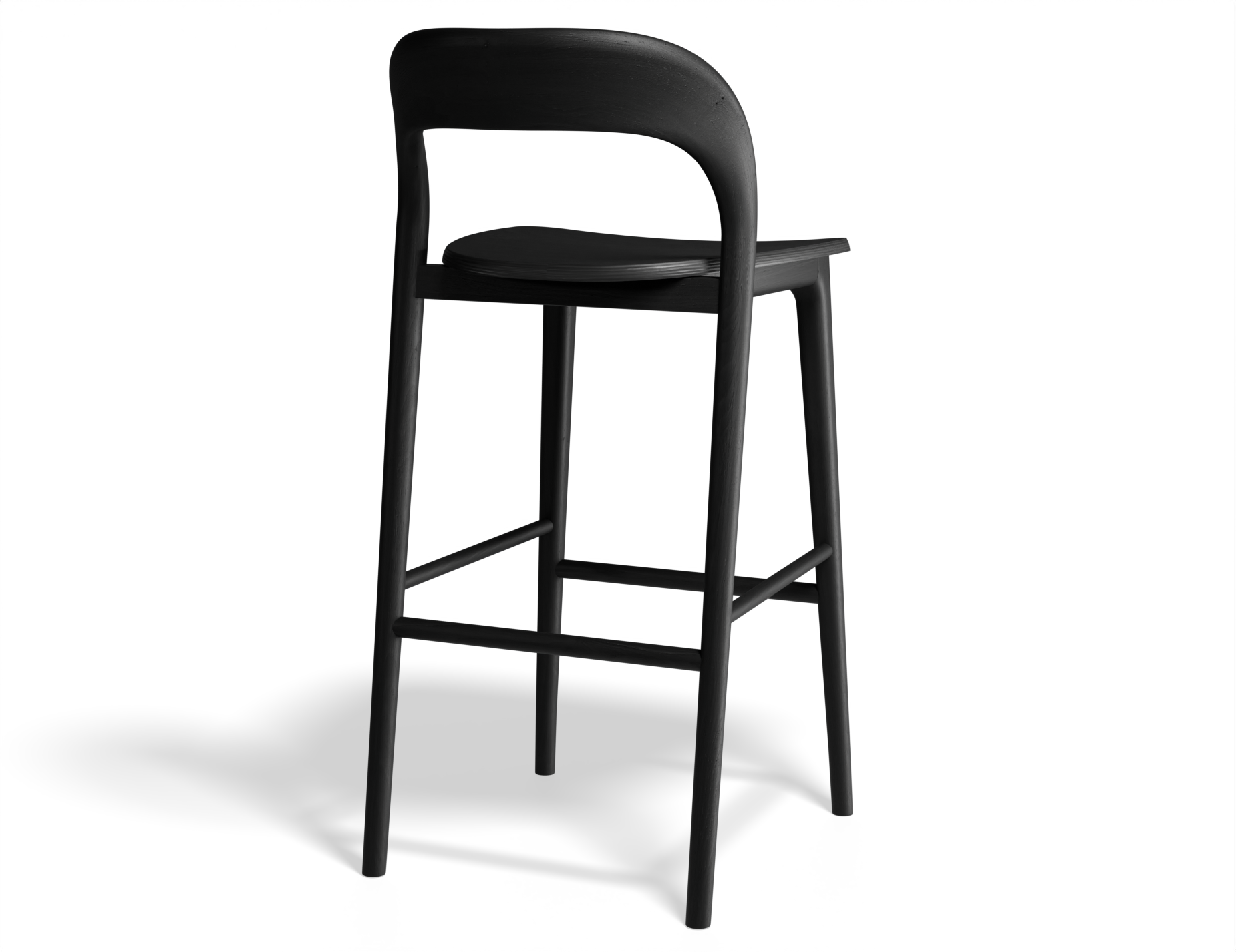 Mia Bar Stool - Black