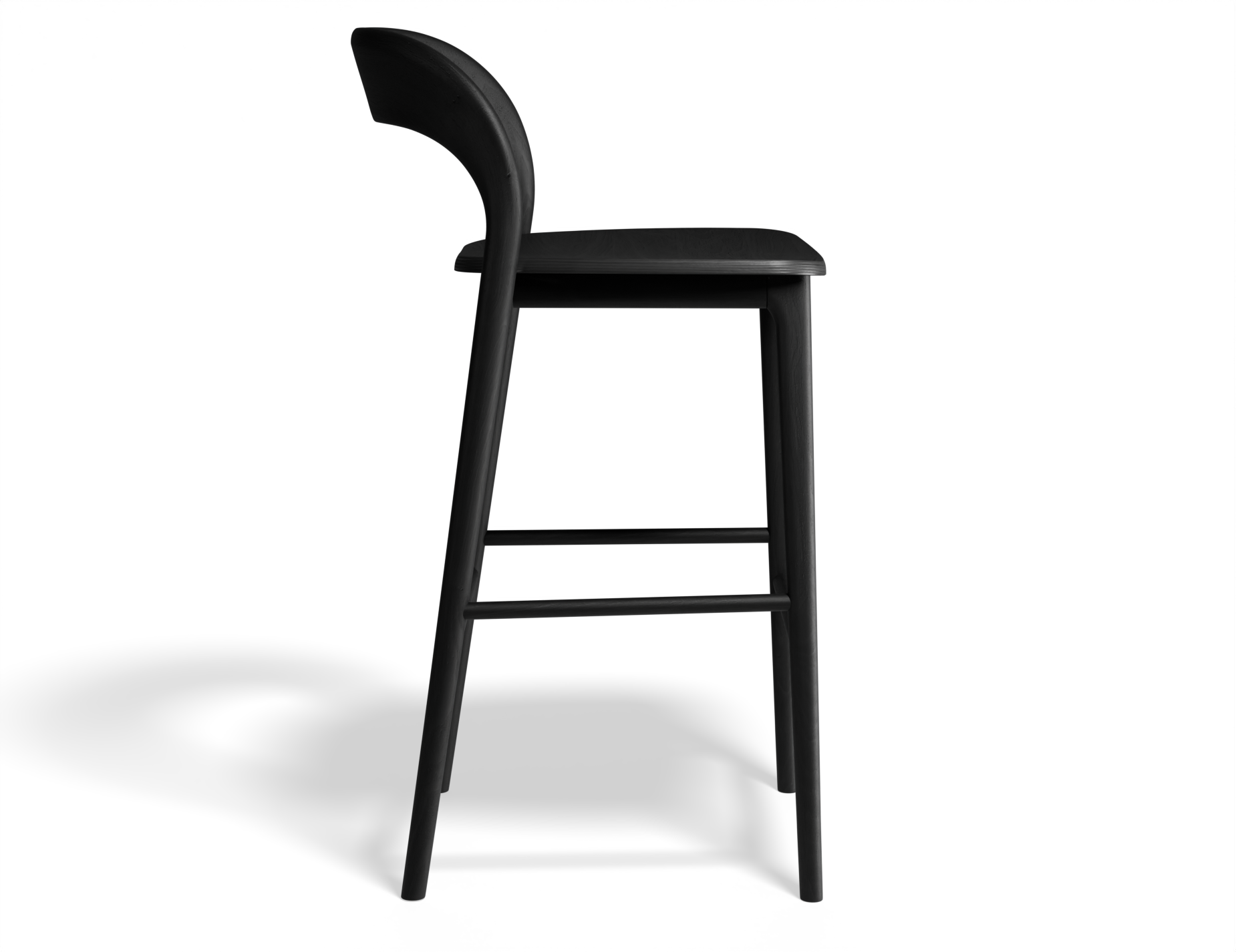 Mia Bar Stool - Black