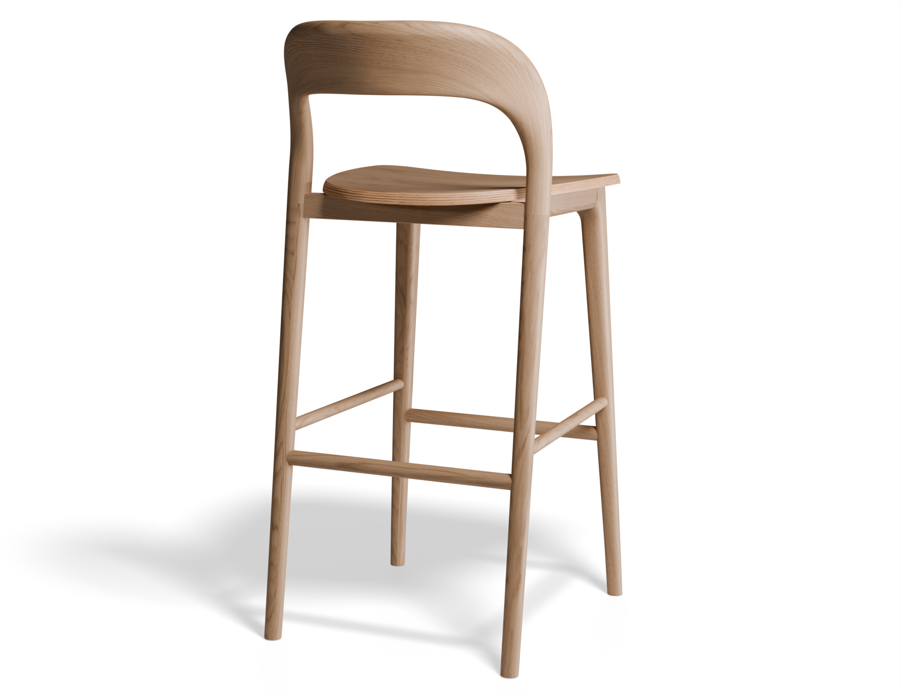 Mia Bar Stool - Natural