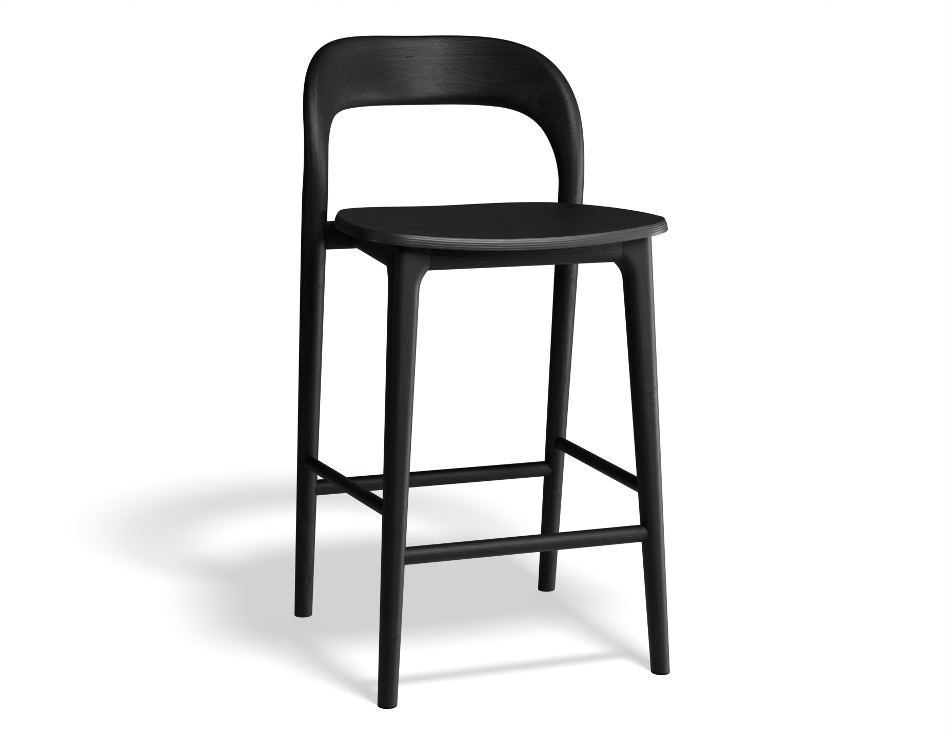 Mia Bar Stool - Black