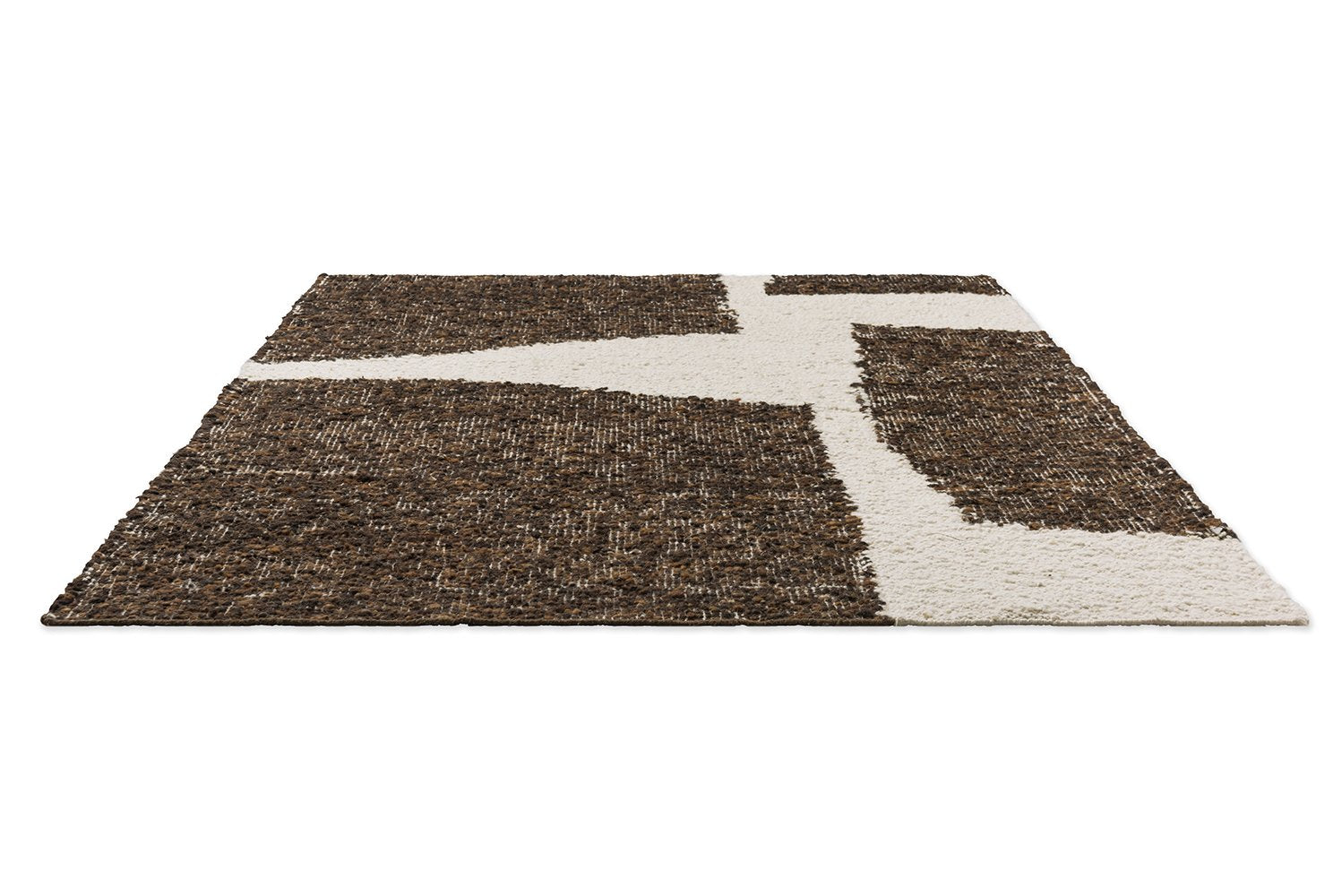 Craft Fundament Wool Rug - Chocolate/Cream - 149305