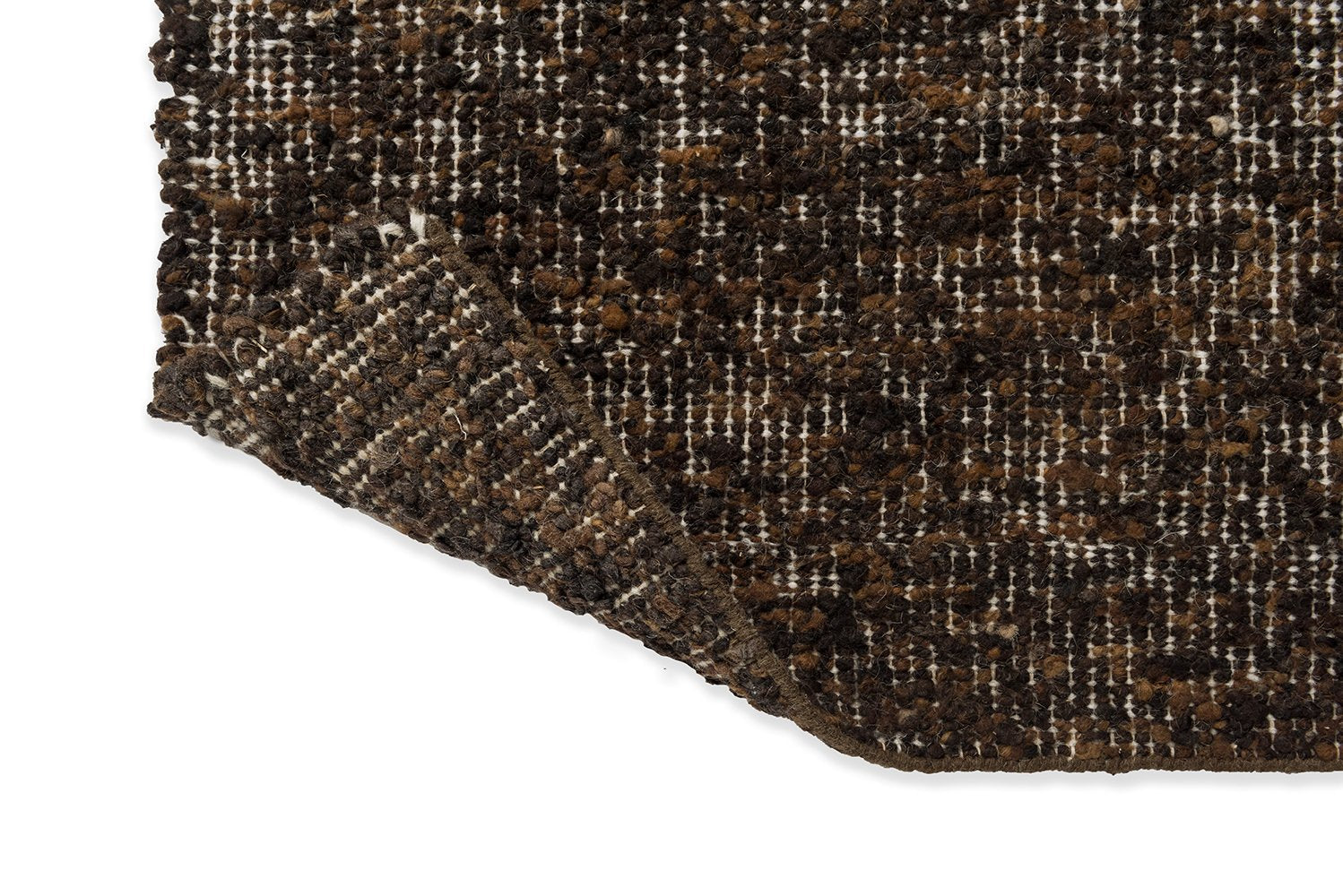 Craft Fundament Wool Rug - Chocolate/Cream - 149305