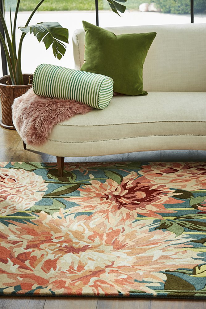 Dahlia Coral Wilderness Rug - 142408