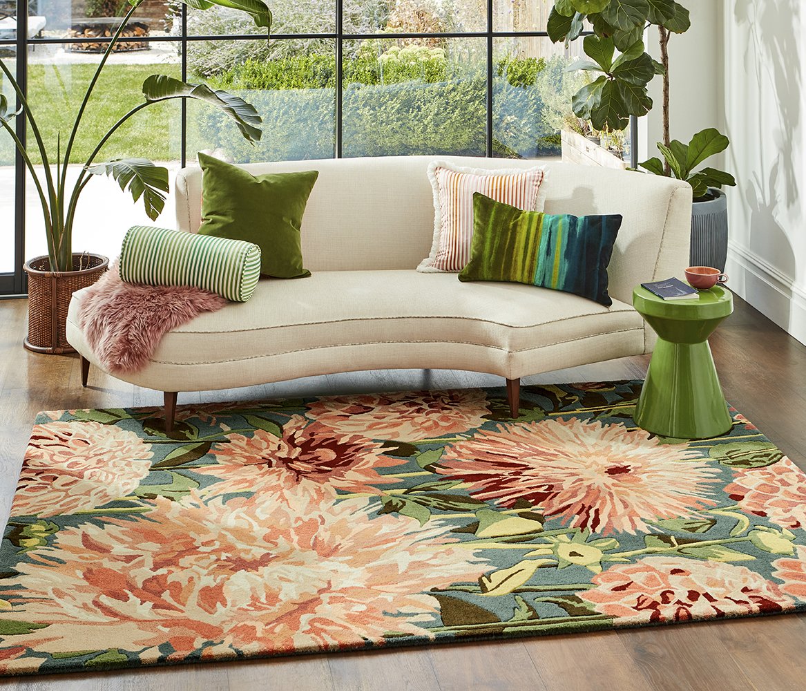 Dahlia Coral Wilderness Rug - 142408