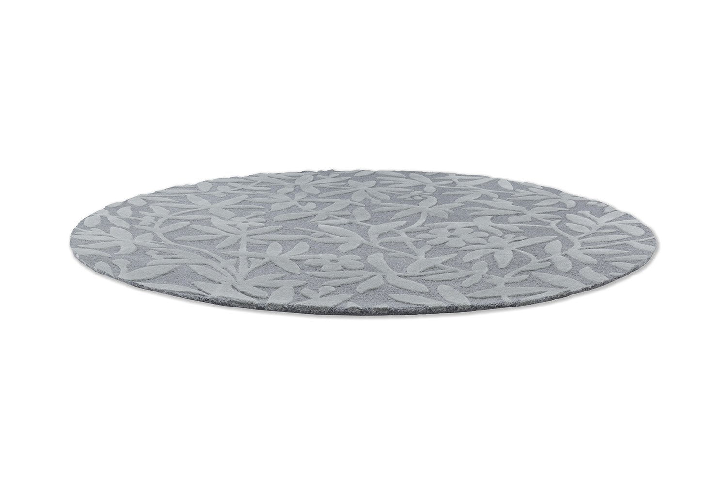 Cleavers Round Rug - Dark Steel - 080904