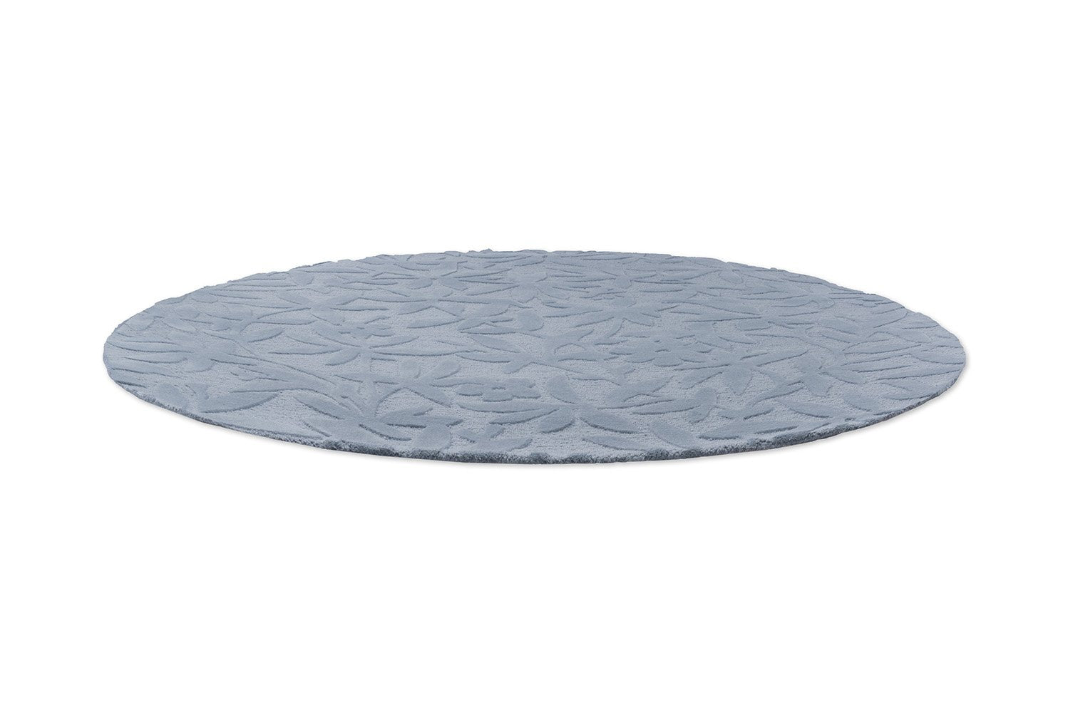 Cleavers Round Rug - Seaspray - 080908