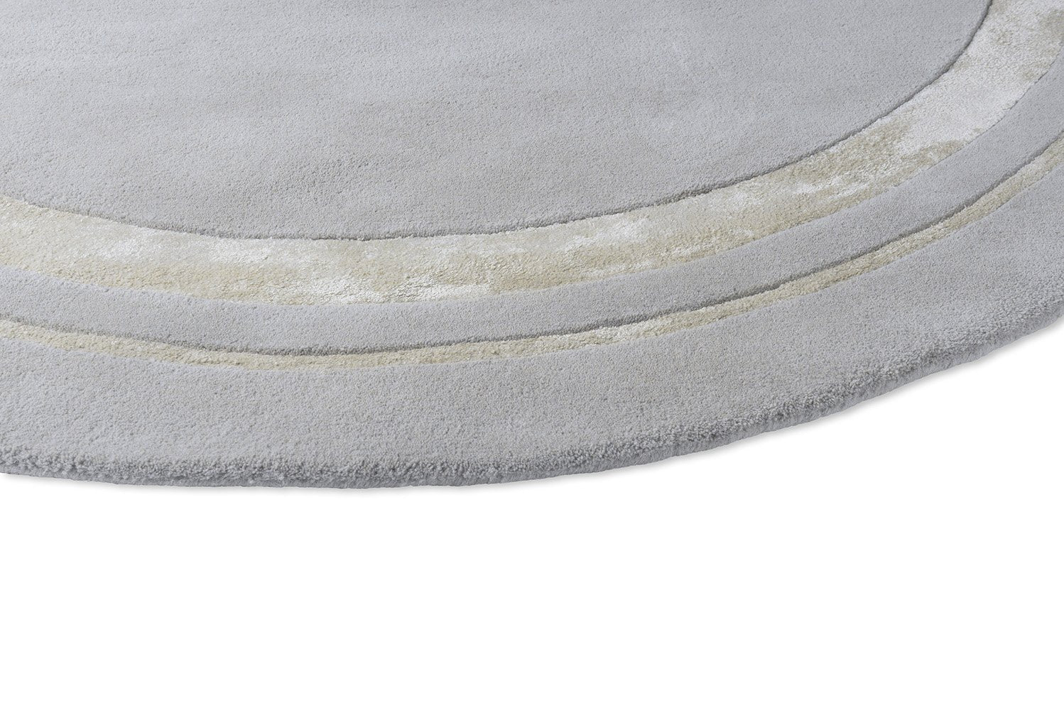 Redbrook Round Rug - Silver - 081804