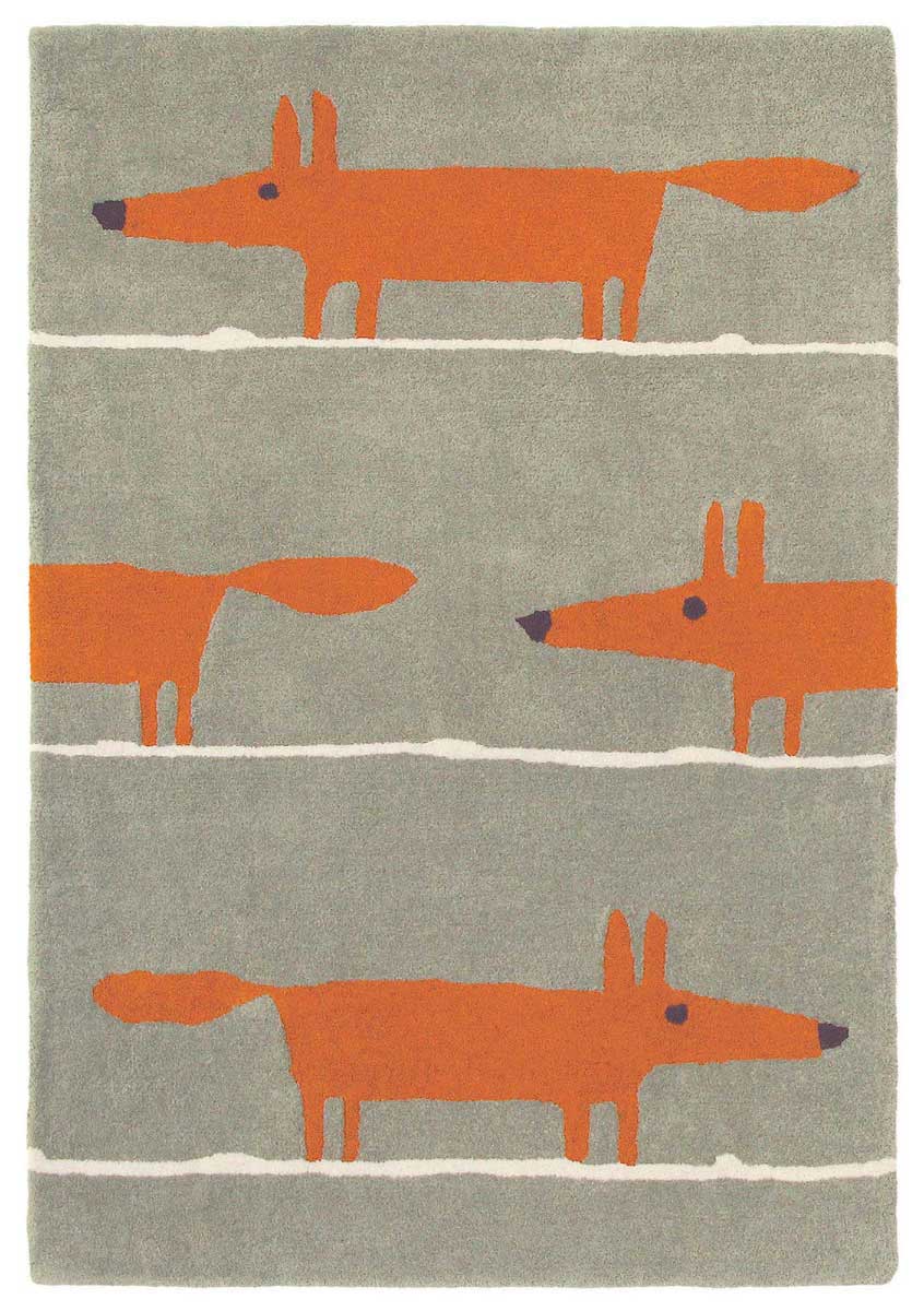 Mr Fox Rug - Cinnamon