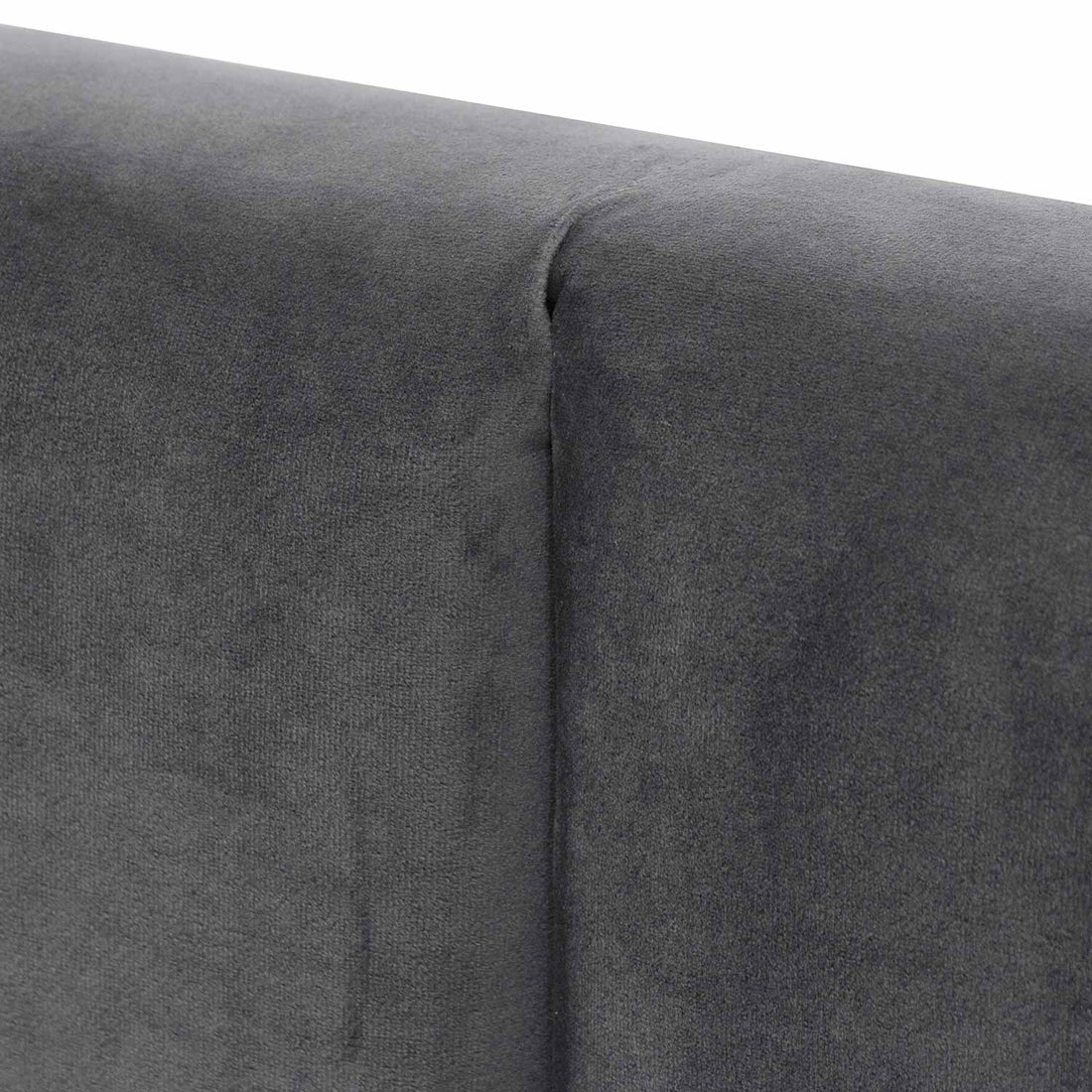 Amado Beds - Charcoal Velvet