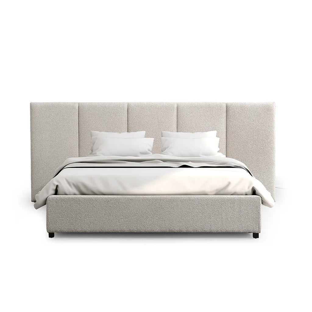 Amado Beds - Clay Grey with Storage