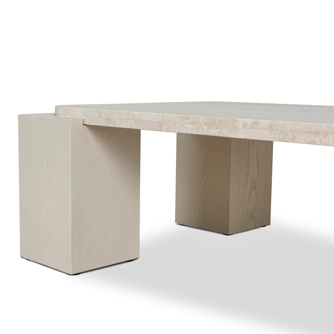 Zenlo Travertine Coffee Table