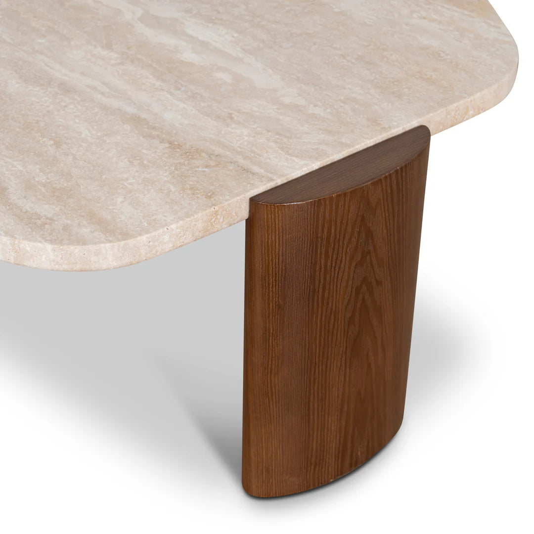 Larisa Travertine Coffee Table