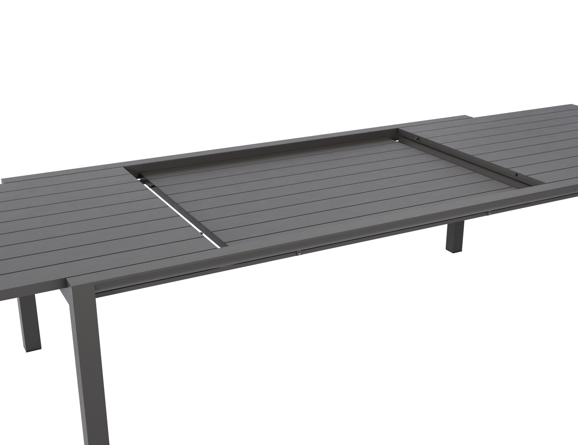 Reflect Outdoor Extendable Dining Table - Charcoal