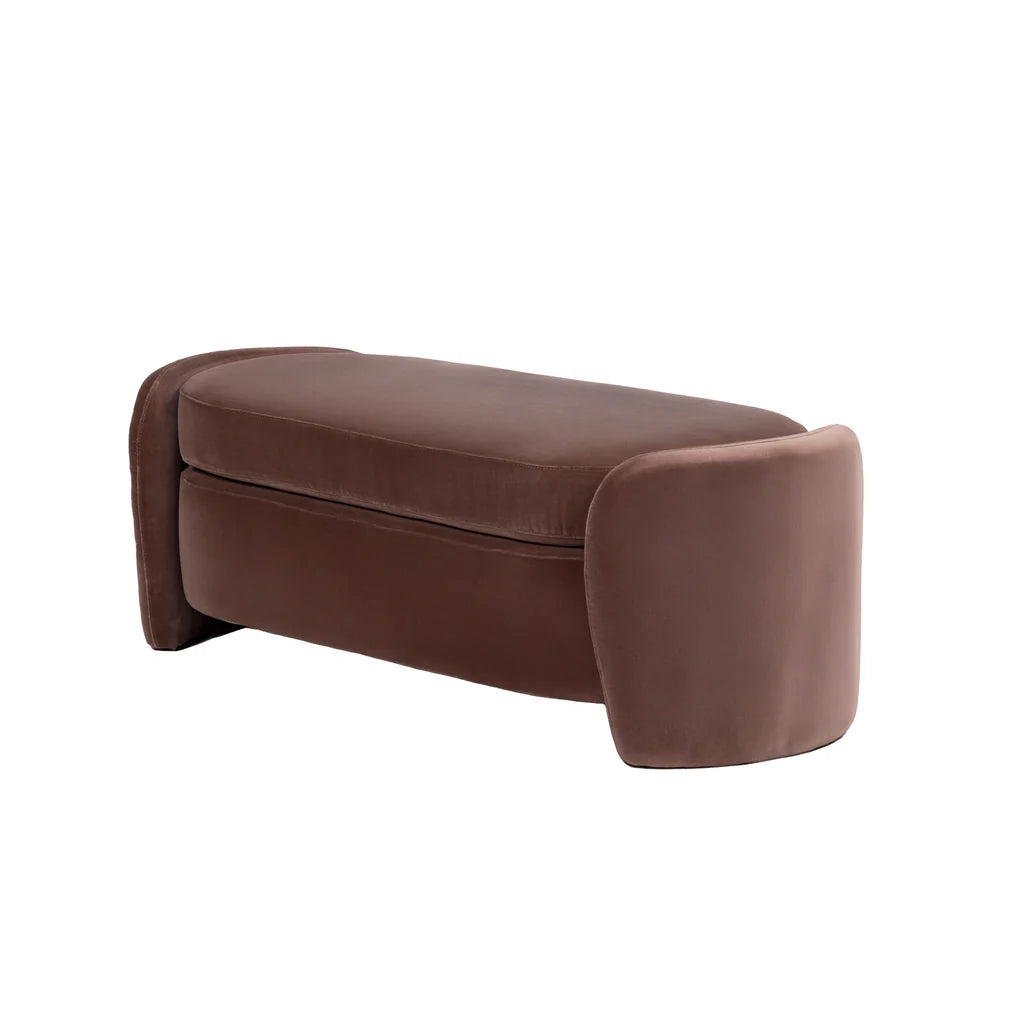 Jude Coco Long Ottoman Bench
