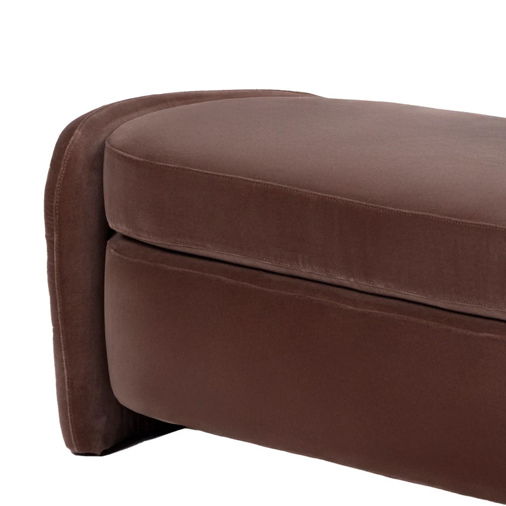 Jude Coco Long Ottoman Bench