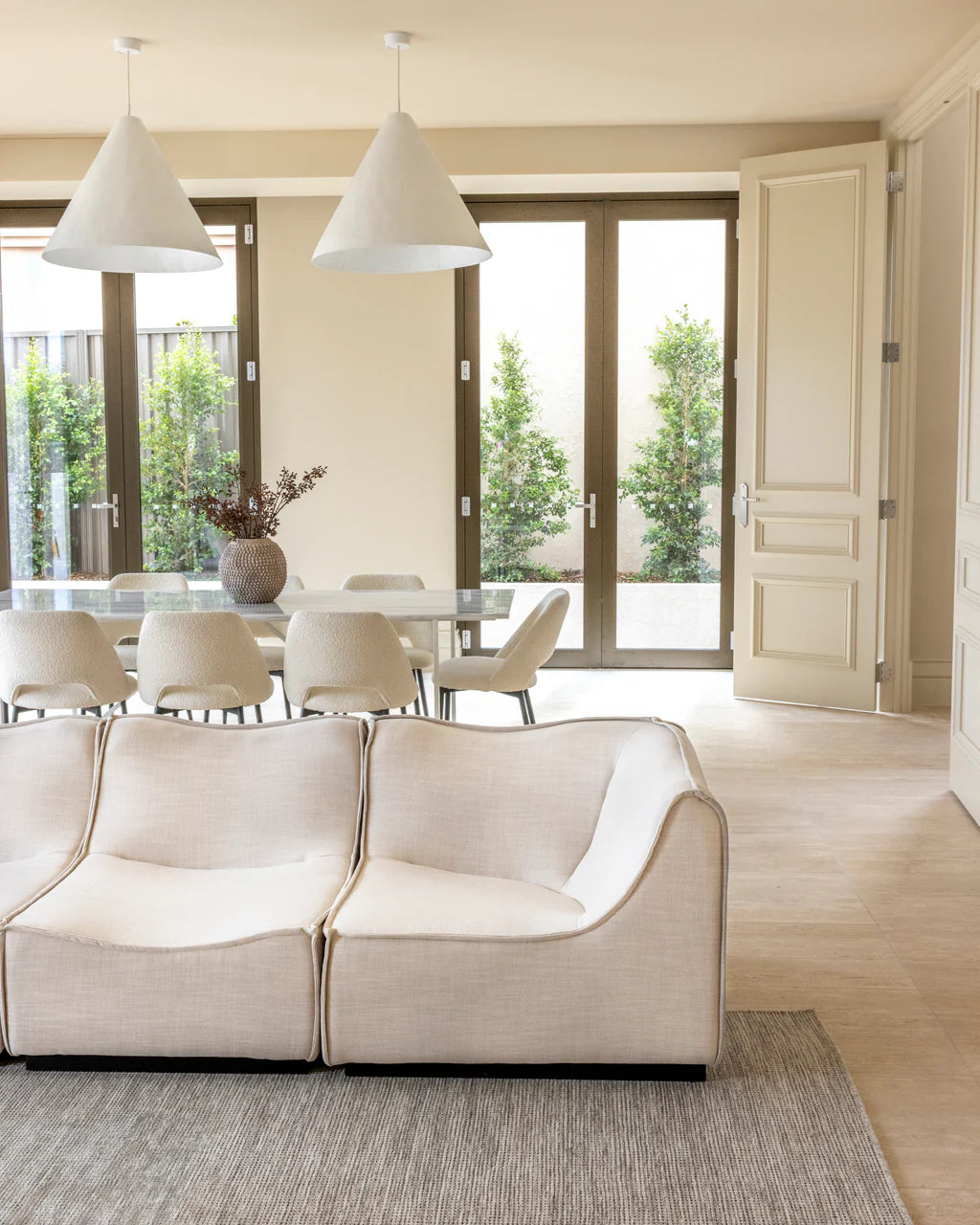 Cora Modular Sofa - Left Corner - Mist