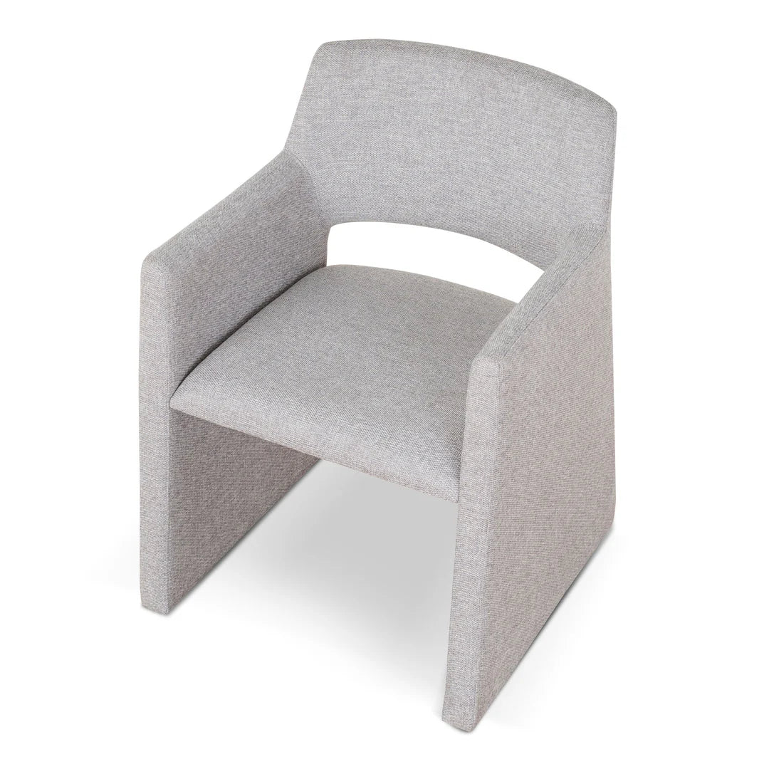 Marko Fabric Dining Chair - Spec Cloud Grey - Set of 2