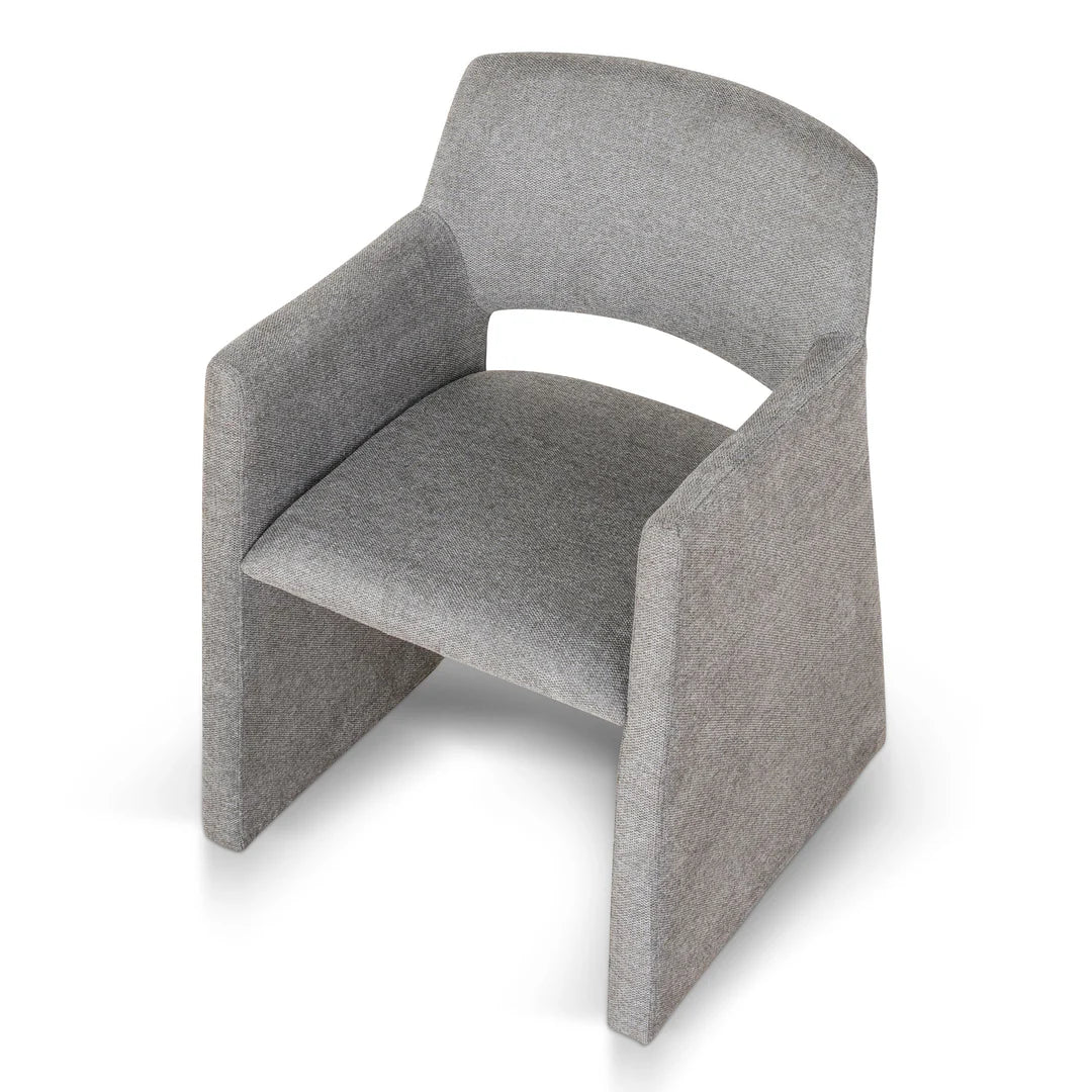 Marko Fabric Dining Chair - Spec Smoke Grey - Set of 2