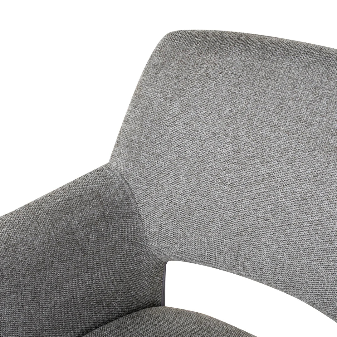 Marko Fabric Dining Chair - Spec Smoke Grey - Set of 2