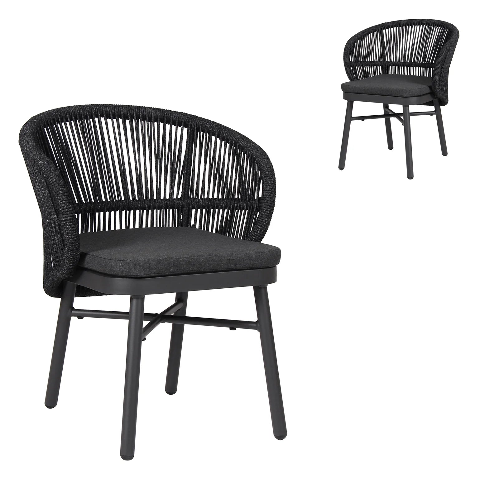 Jamil Dining Chair - Set of 2 - Outdoor