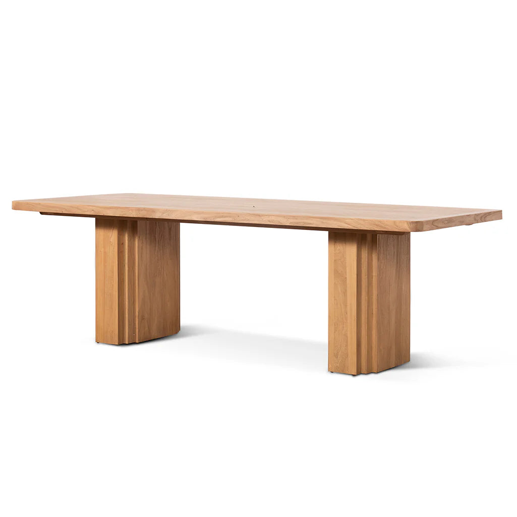 Kathleen Elm Dining Table - Natural